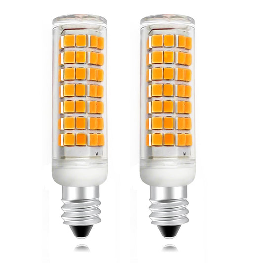 Aooallme E11 LED Bulb 100W Halogen Bulbs Equivalent, JDE11 Mini Candelabra LED Bulb Dimmable,Warm White 2700K,8W 1000LM JDE11 120V 100W LED