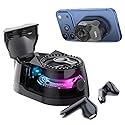 W & O Bluetooth Speaker with Wireless Earbuds,All in One, Magnetic Portable Speaker Bluetooth 5.4 with RGB Lights, Magnetic Mount?for Travel, Gifts