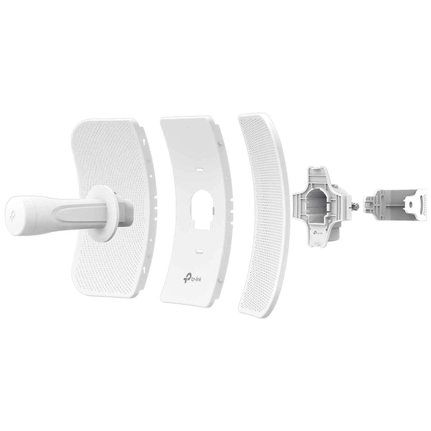 TP-Link CPE710 5GHz AC867 Long-Range Gigabit Outdoor CPE for PtP and PtMP Transmission - 23dBi, Passive Powered, Free Injector, Pharos Control