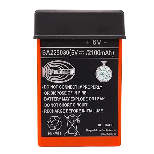 SHENYANG BA225030 6V Ni-Mh Battery for HBC Crane Remote Pump Truck Battery (2100mAh)