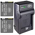 Big Mike's BM Premium 2-Pack of NB-8L Batteries and Battery Charger for Canon PowerShot A2200 is, A3000 is, A3100 is, A3200 is, A3300 is Digital