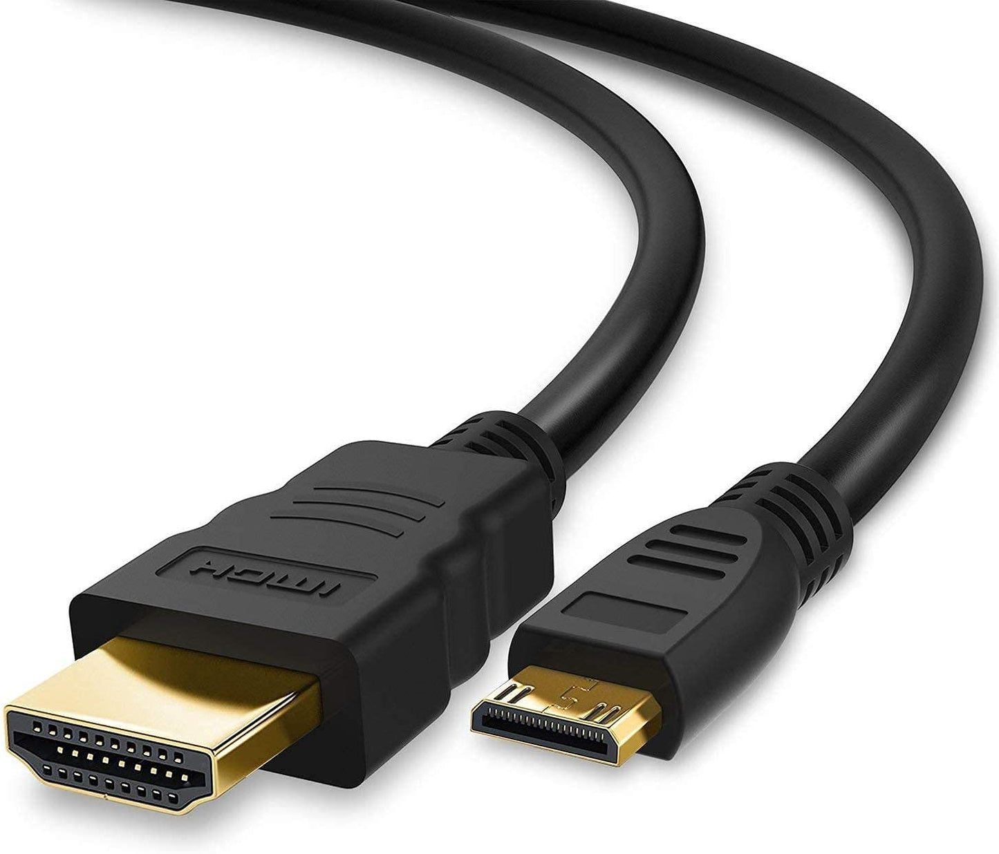 BRENDAZ High Speed HDMI Mini HDMI to HDMI Cable, HDMI HDTV (A) with Mini HDMI Connector (C) Cable Compatible with Nikon D3300 D3200 D5300 D5600 D7000