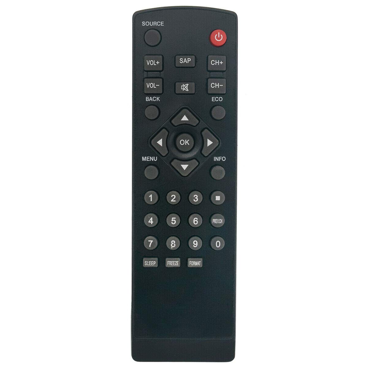 New NH000UD Replace Remote Control for Emerson TV LC195EMX LC320EMX LC320EMFX LC320EMXF