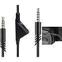 Knomix 2M 6.5 Feet Replacement Headset Cable Line with Volume Control for Astro A10/ A30/ A40/A50, Headset Cord Lead for PS5/ PS4/ Xbox Series…