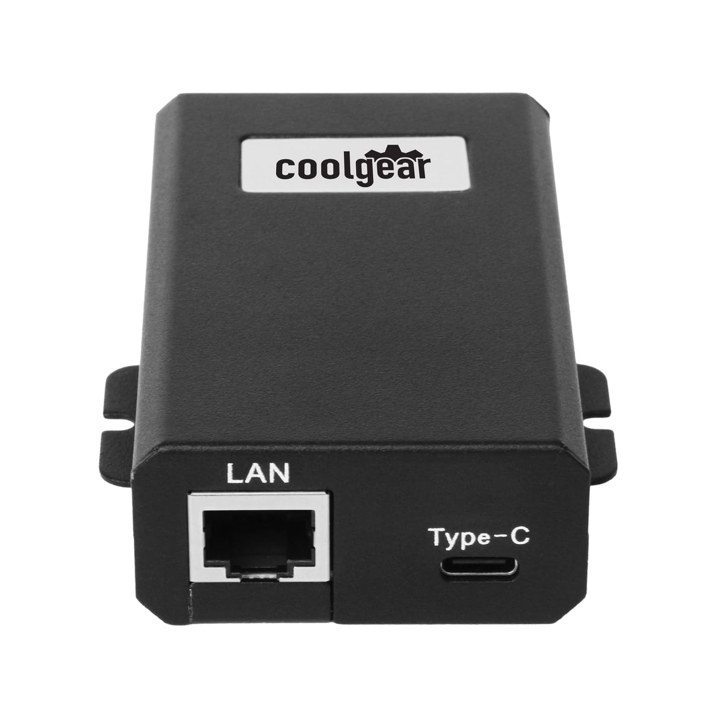 Coolgear PoE to USB-C PD Power Adapter 22W with Gigabit Ethernet & Smart Power Management for USB Type-C Tablets and Cell Phones