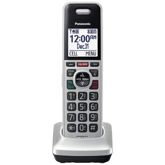 Panasonic Cordless Phone Handset Accessory Compatible with KX-TGF97x Series Cordless Phone Systems - KX-TGFA97S