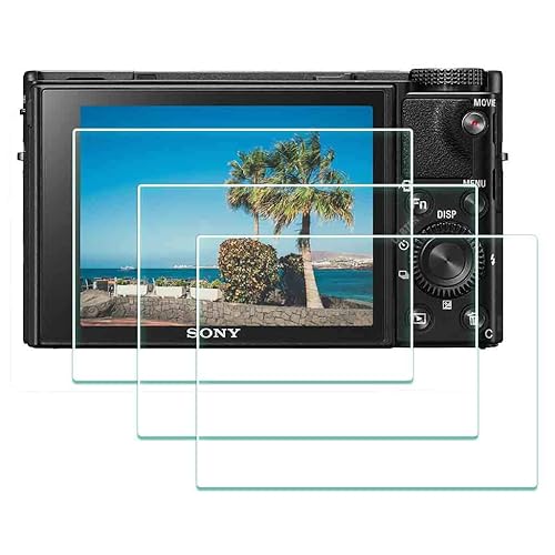 Screen Protector for Sony RX100 VI RX100 V RX100 IV RX100 III RX100 II RX100 I Digital Camera, ULBTER 0.3mm 9H Hardness Tempered Glass Saver