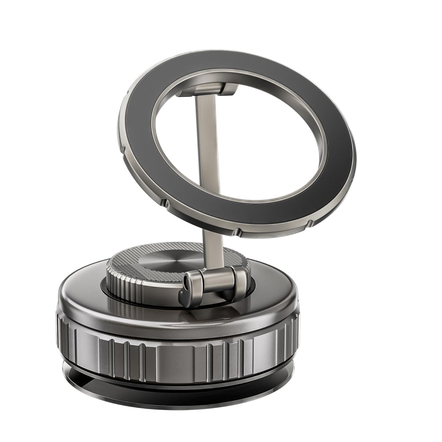 UBeesize 2025 Upgraded 360° Magsafe Vacuum Magnetic Car Phone Holder [108+LBS Strongest Suction&3000gf Dual-Lock Nano Gel] Dashboard & Windshield