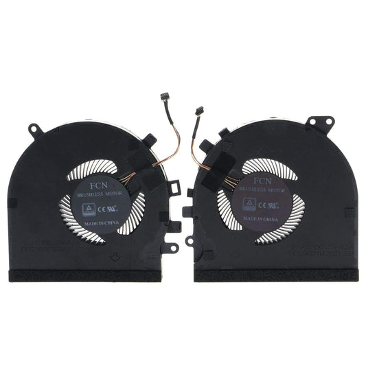CPU & GPU Cooling Fan for Razer Blade 15 RZ09-0270 RZ09-02705E75 RZ09-02705E76 DFS5K121142621 DFS501105PROT