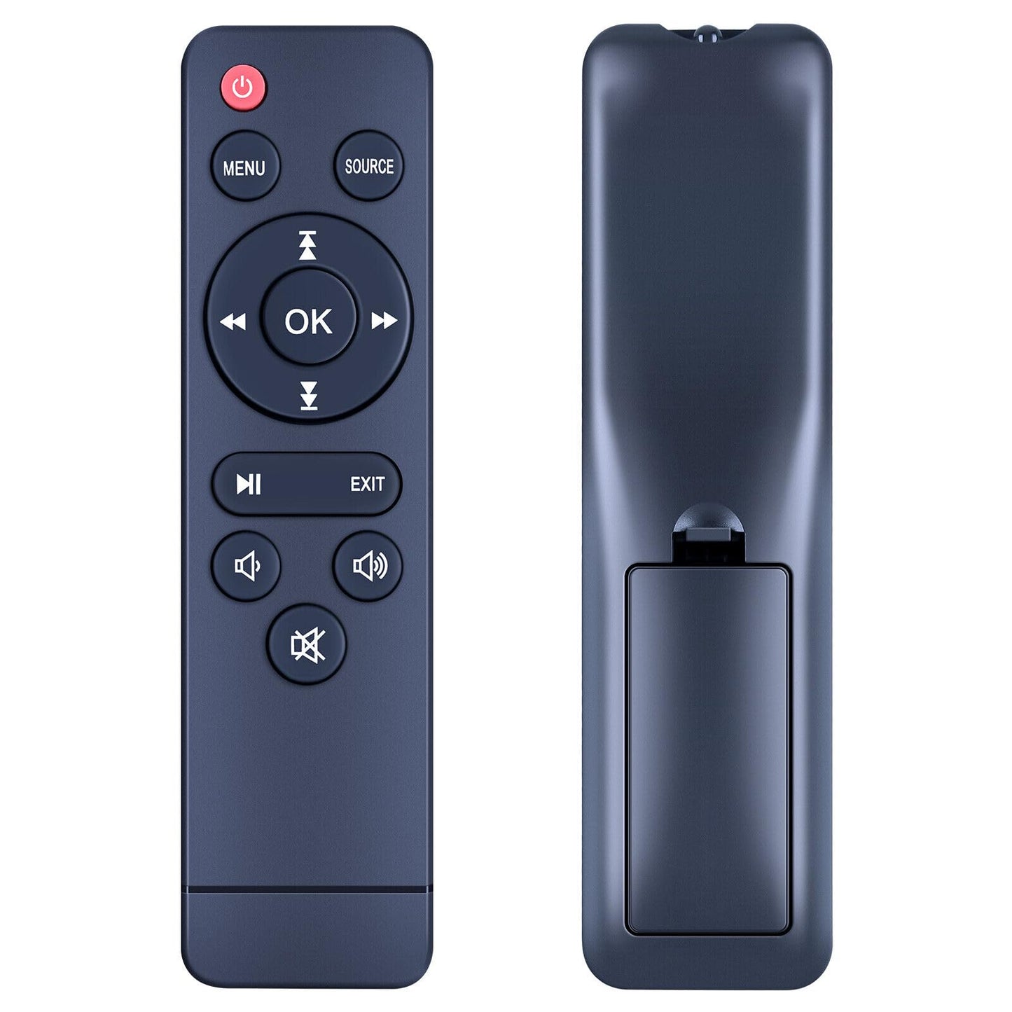 NTQinParts Replacement Remote Control Controller for AuKing M8-F Mini Home Theater Video Projector