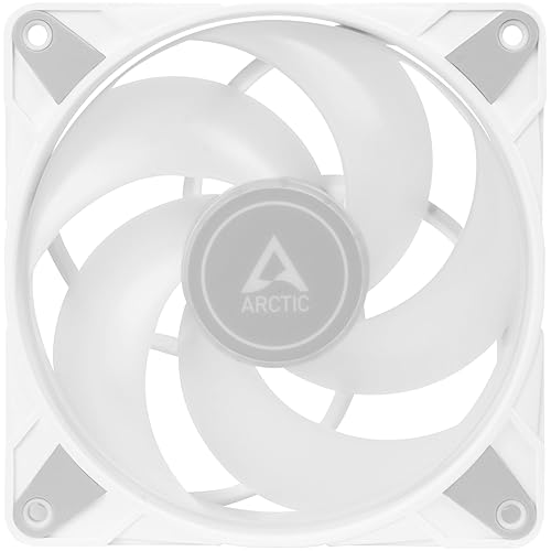ARCTIC P14 PWM PST A-RGB - PC Fan, 140mm PWM Case Fan, Optimised for Static Pressure, Semi-Passive: 200-1900 RPM (0 RPM <5%), 5V 3 Pin A-RGB LED