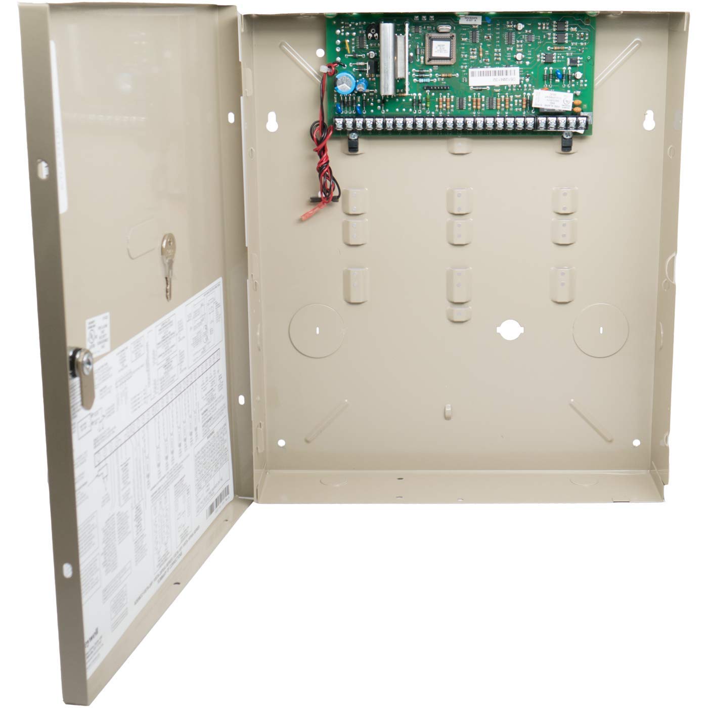 Honeywell VISTA-20P Ademco Control Panel with 6160 Keypad, Neptune NT1250 Battery & Auto-Resetting Transfomer 16.5VAC 40VA