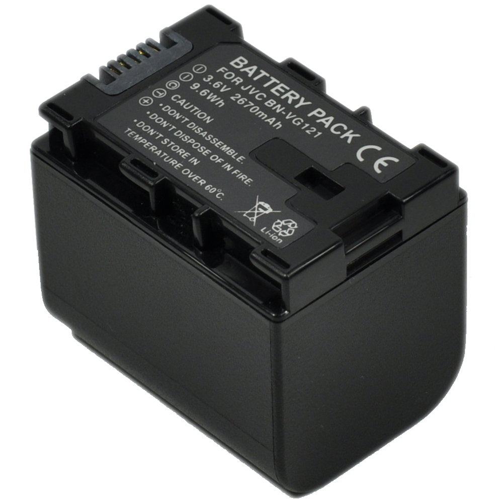 BTBAI Camcorder Battery for BN VG108u VG107u VG114u VG121u BNVG121 VG138u VG121 VG138 VG107e VG114e VG121e VG114 VG108e VG107 BNVG114 BNVG107