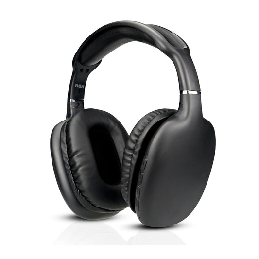 RCA Wireless Bluetooth Headphones, Over Ear Noise Cancelling Headphones, Deep Bass, 12H Playtime, Bluetooth 5.4, Memory Foam Cushions, Built-in Mic…