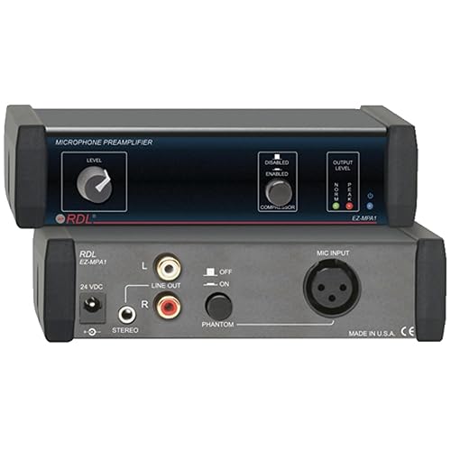 RDL EZ-MPA1 Microphone Preamplifier