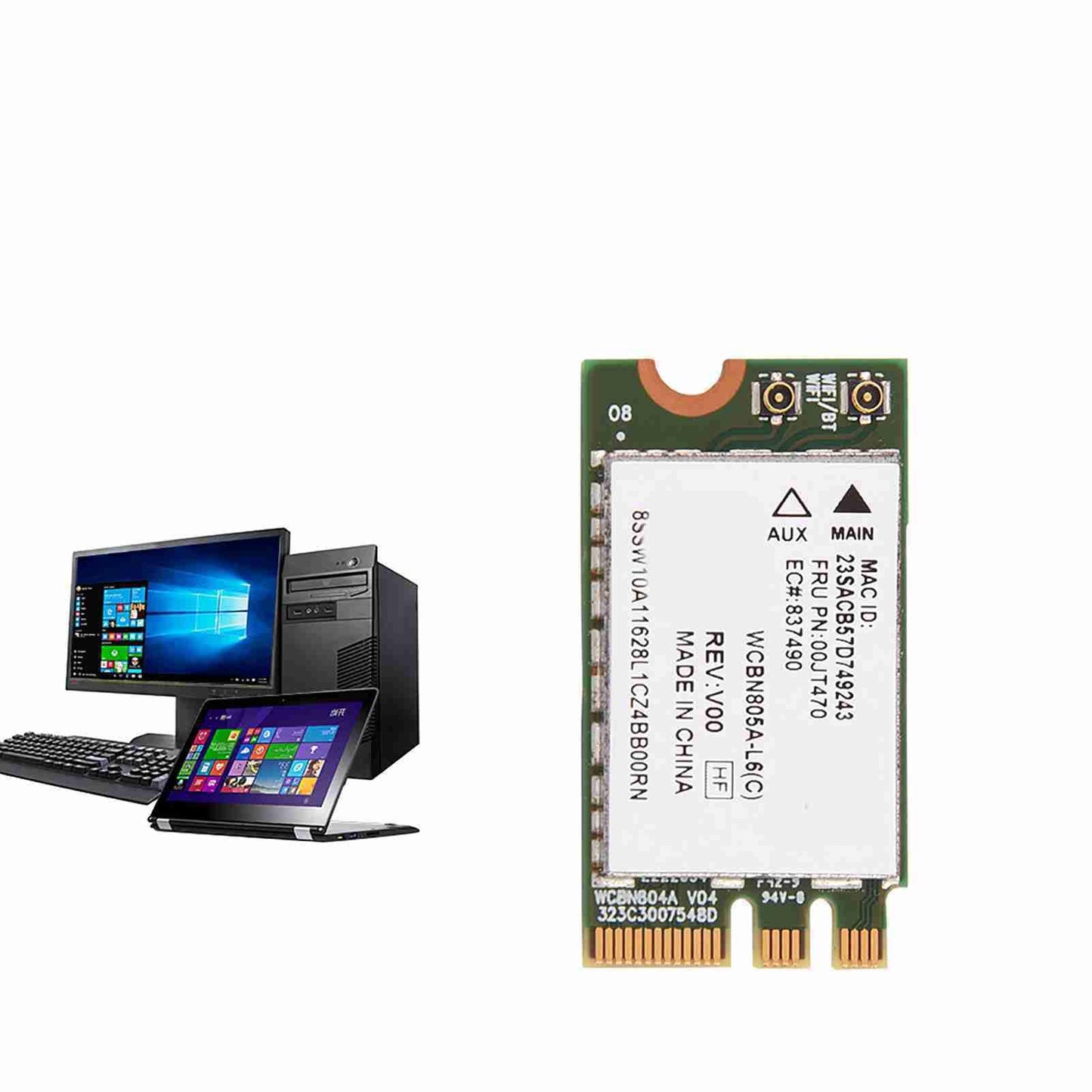 NGFF/ M2 Card, 802.11A/ C 2.4G/ 5G Dual Band Mini Card for/DELL/Asus/Toshiba/Hasee/