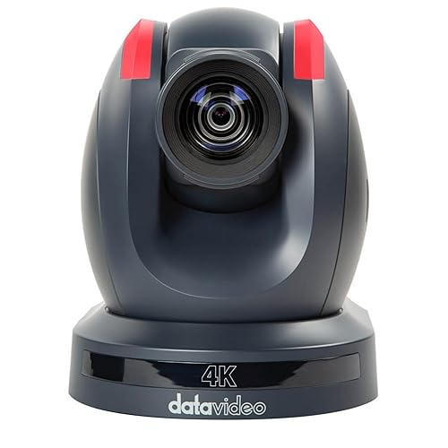 datavideo PTC-305NDI 4K 20x Tracking NDI PTZ Camera, Black