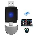 Wireless CarPlay & Android Auto Adapter - 2-in-1 Wired to Wireless Adapter, Plug & Play Mini Dongle for OEM Wired CarPlay Cars, USB-A/USB-C, Auto
