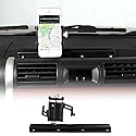 LLKUANG Car Instrument Panel Track Mobile Phone Holder Trim for Toyota FJ Cruiser 2007-2021 Central Control Air Vent Multifunctional Mobile Phone