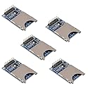 ACEIRMC 5pcs SD Card Module Slot Socket Reader for Arduino ARM Mcu SD Card Module Slot Socket Reader and Write