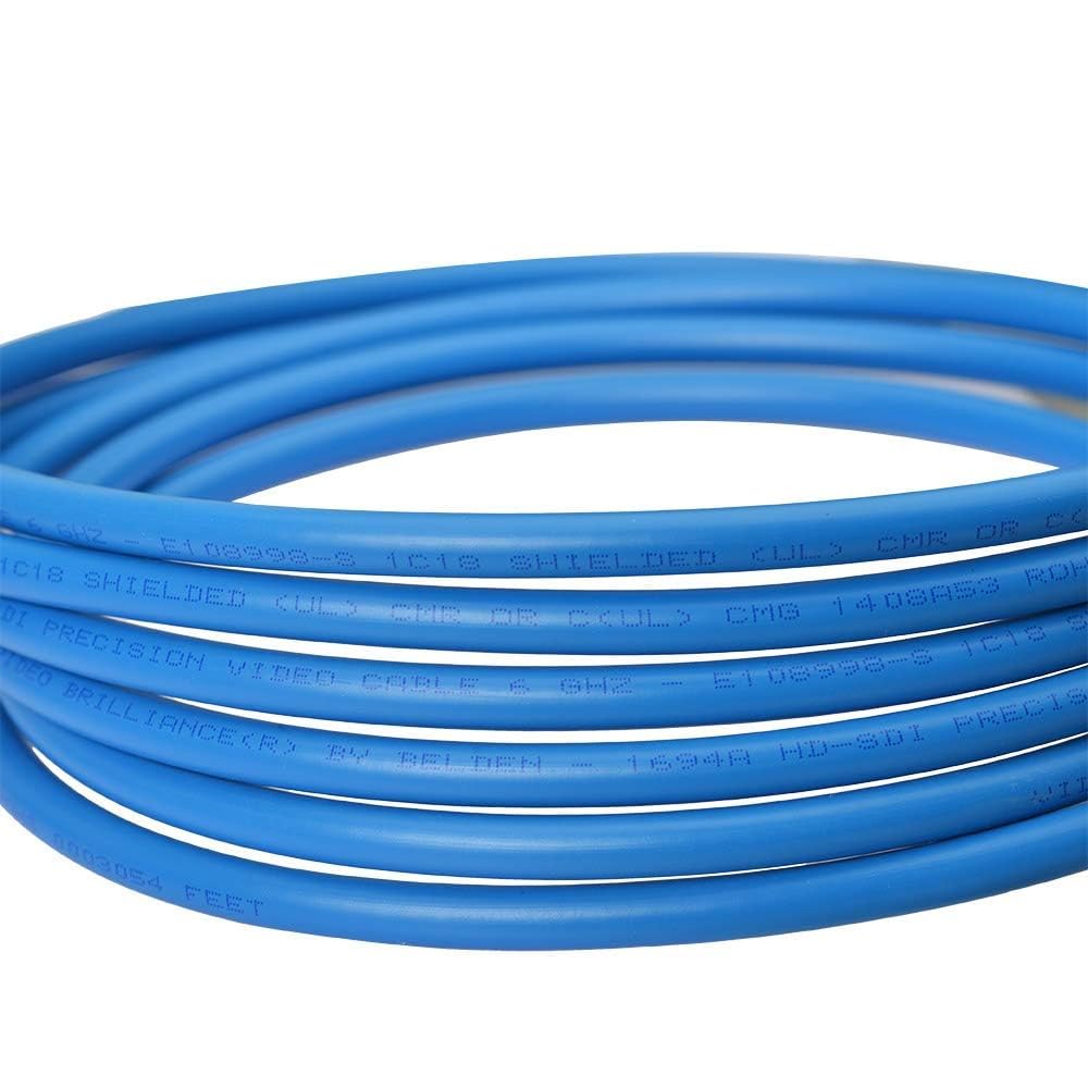 Superbat SDI Cable BNC Cable 3G/6G/12G (Belden 1694A)?10FT/15FT/30FT/50FT/100FT/200FT,Supports HD-SDI/3G-SDI/4K/8K?SDI Video Cable Precision Video