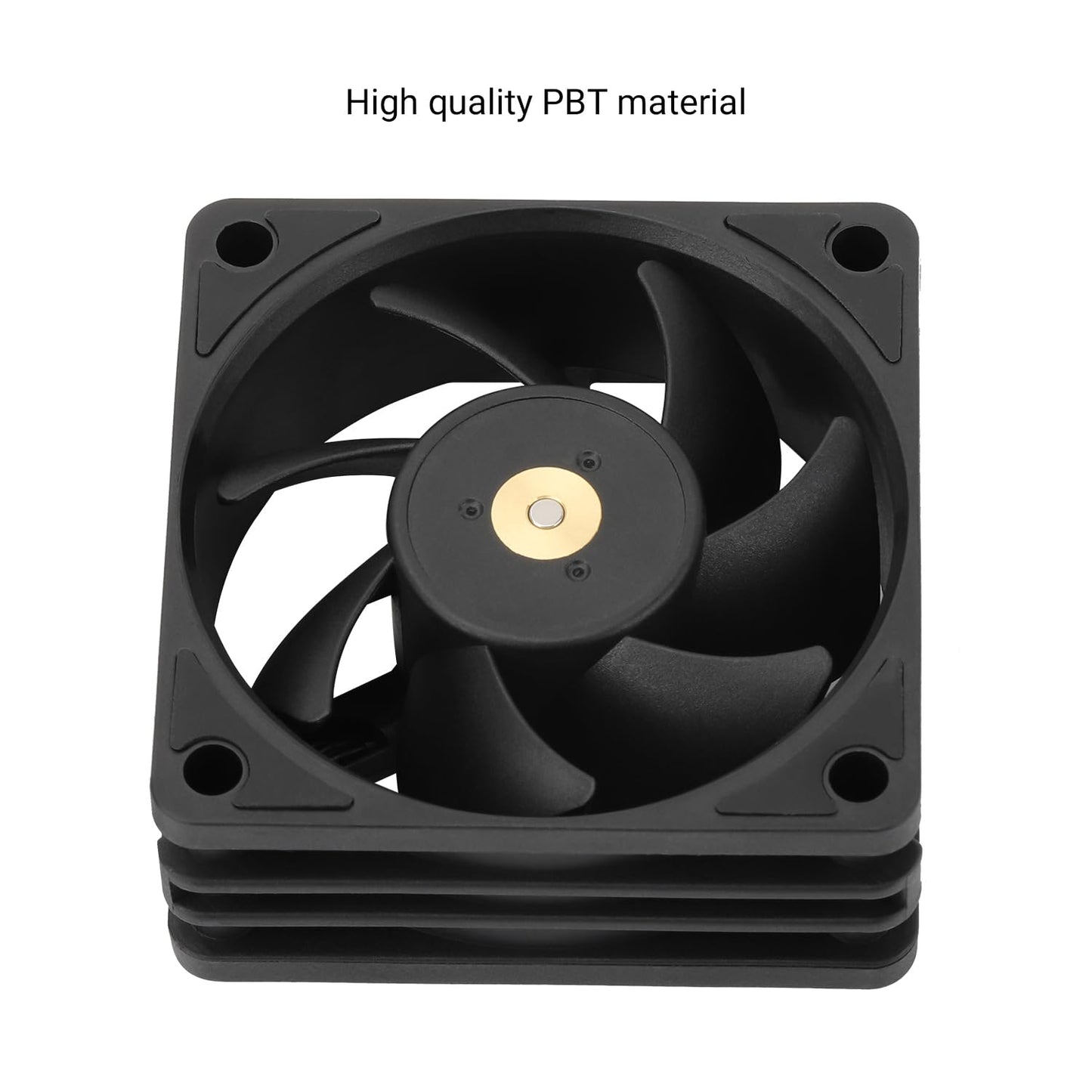 Thermalright TL-B6B 60mm CPU Cooler Fan,Silent Computer Case Fan,6025 Case Cooling,DC 12V CPU Mute Cooling, 3200RPM Speed, Low Noise 20.17dba(Black)