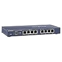 NETGEAR FS108PNA 8 Port Fast Ethernet Unmanaged Switch, 4xPoE 56W, ProSAFE Lifetime Protection (FS108P)