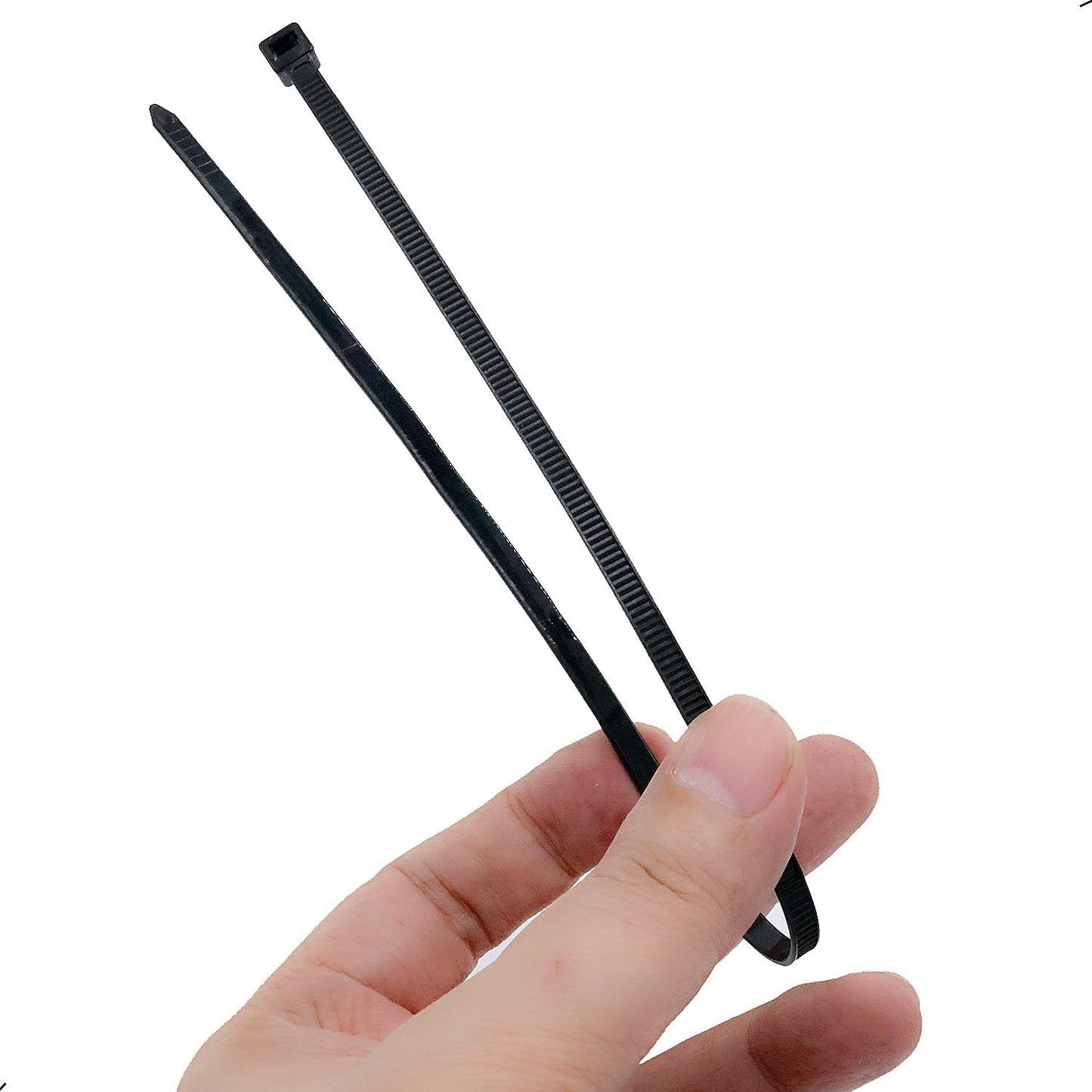 30Pcs Cable Zip Ties 350mm x 4.8mm / 14 x 0.19 Inch Self-Locking Nylon Tie,50LBS Tensile Strength,Wraps Cord Management,Plastic Heavy Big Wire Toes