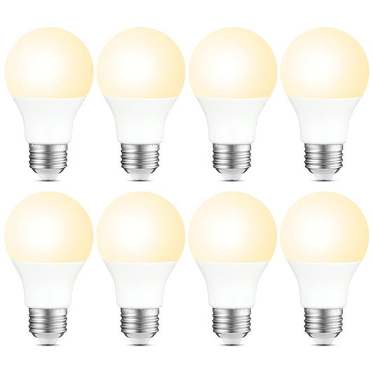 Sigalux A19 LED Light Bulbs, 60W Equivalent Soft White 2700K, 750 Lumens Non-Dimmable, Energy-Saving 8.5W E26 Medium Base Bulbs, Long-Lasting Home