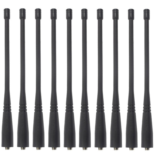 Tenq 10 × Dual Band Antenna SMA-f 136-174&400-520mhz for Baofeng Uv-5r/5ra/5rb/5rc/5rd/5re/5replus/3r+