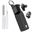 POZCIS for Skullcandy Method 360 ANC Case Cover, Soft Silicone Protective Earbuds Case, Only Compatible with Skullcandy Method 360 ANC with Cleaner