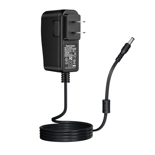 [UL Listed ] Security-01 AC 100-240V to DC 12V 1A 12W Power Supply Adapter 5.5mm x 2.1mm, 12 Volt Power Adapter Transformers for CCTV Camera, LED…