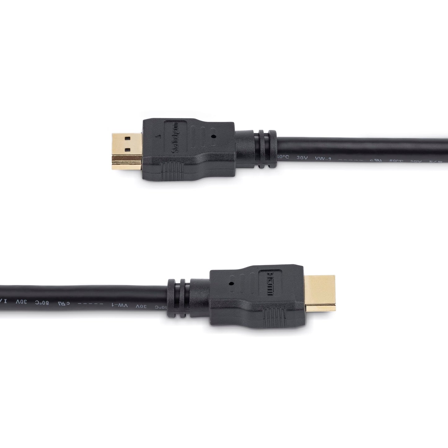 StarTech.com 2m 4K High Speed HDMI Cable - Gold Plated - UHD 4K x 2K - Premium HDMI Video Cable for Your TV, Monitor or Display (HDMM2M),Black