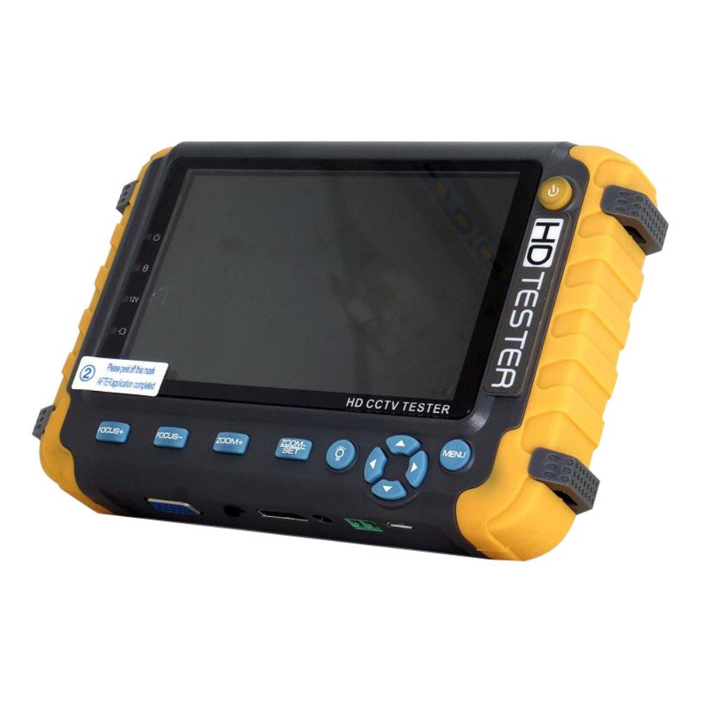 DiySecurityCameraWorld- 5 Inch CCTV Tester Monitor IV8W 8MP AHD 8MP TVI 8MP CVI CVBS Analog Security Camera Tester Video Monitor with PTZ