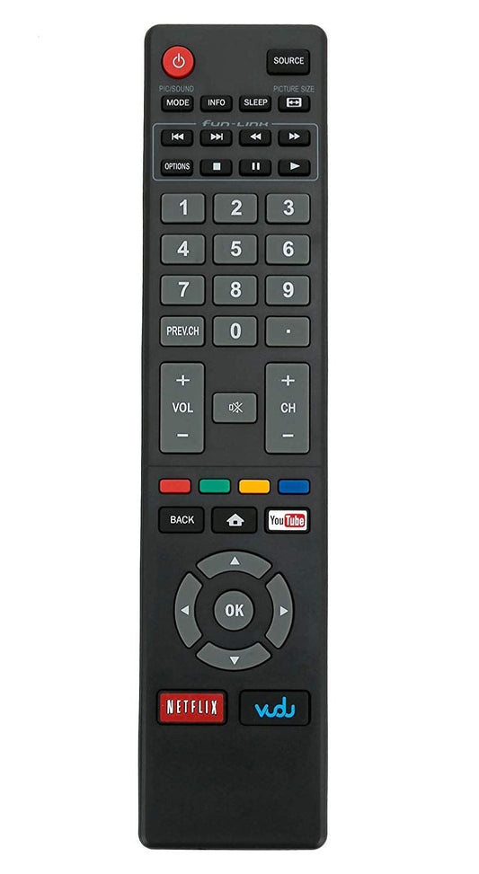 Remote Control Replacement for Magnavox NH401UD 43MV346XF7 46ME313V/F7 50ME314V 50MF412B/F7 55ME314V/F7 LED LCD Smart TV