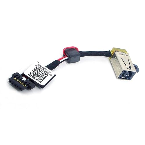 New for Dell XPS 13 9343 9350 9360 0P7G3 00P7G3 DC Power Jack Cable Replacement Plug Cable
