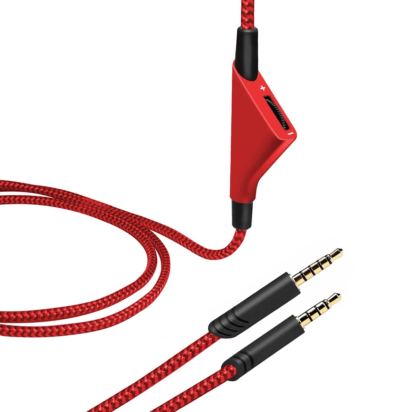 Sqrgreat Hizsoaor A10 Replacement Audio Cable with Volume Control Compatible with Astro A40/A40TR/A10 Gaming Headphones, Nylon Braided Cable Length…