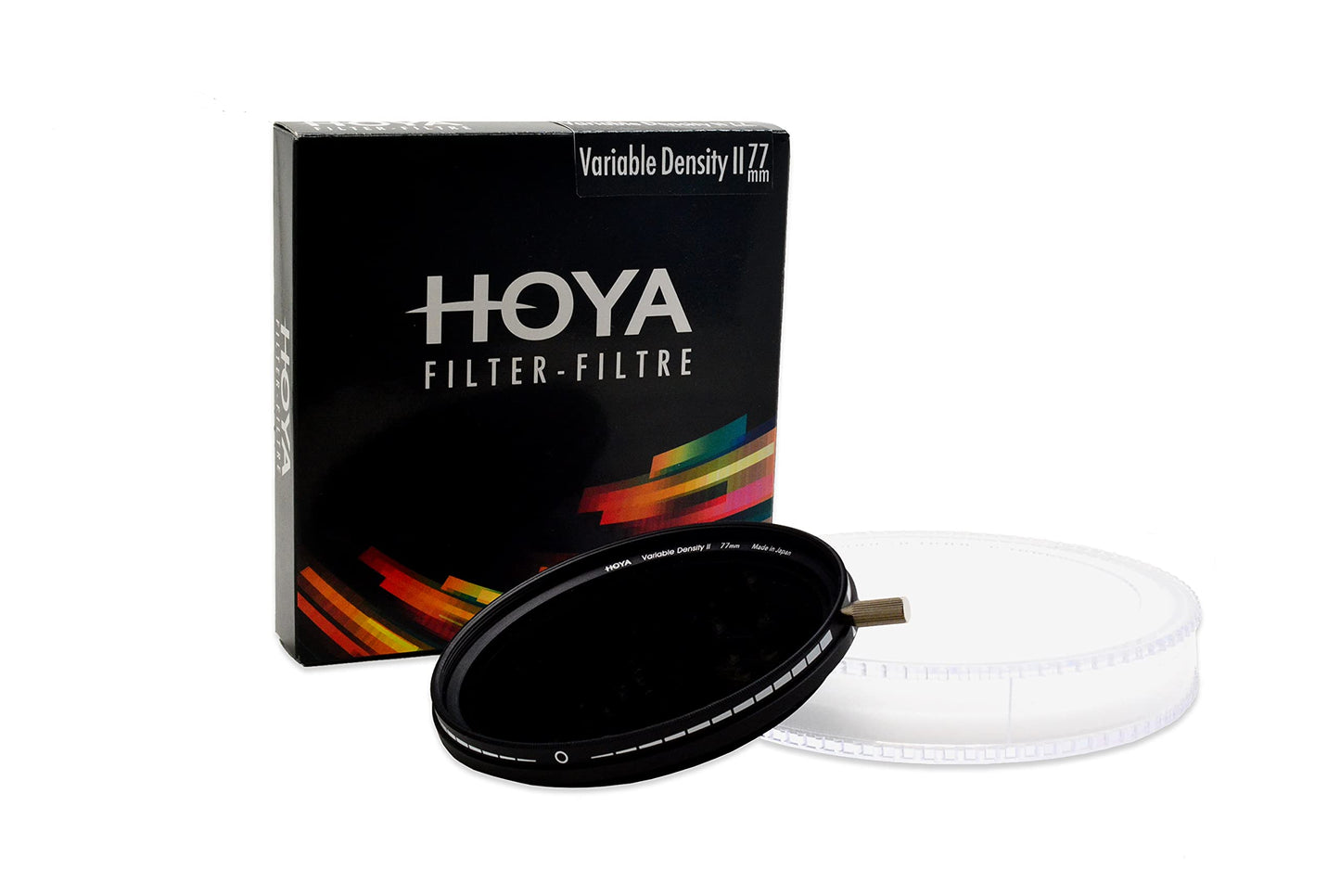 Hoya 58mm Variable ND Filter II - 1.5 to 9 Stops (ND3-400) Density Camera Lens Filter - Multi-Coated Optical Glass & Thin Frame Minimizes Vignetting