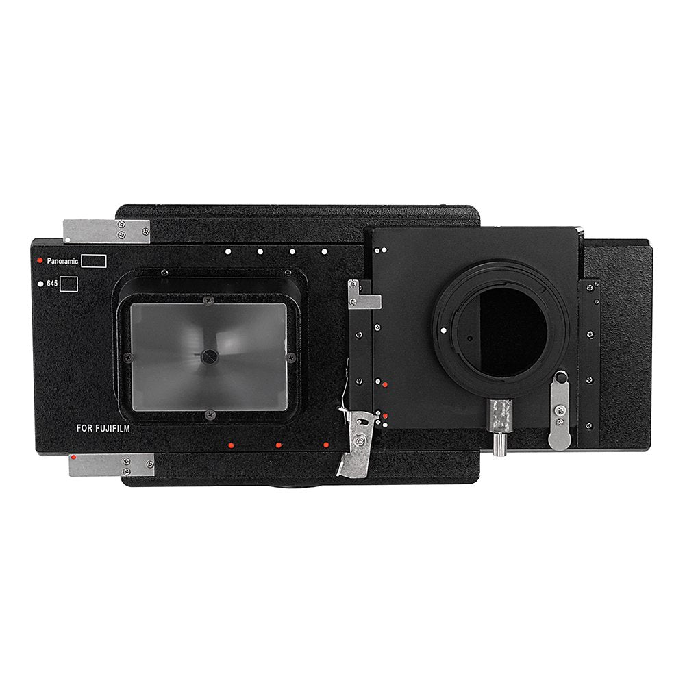 Vizelex RhinoCam for Fujifilm X-Mount MILC Cameras (Such as Fuji X-Pro1, X-E2, X-T1) with Mamiya 645 (M645) Lens Adapter - for Shift Stitching 645