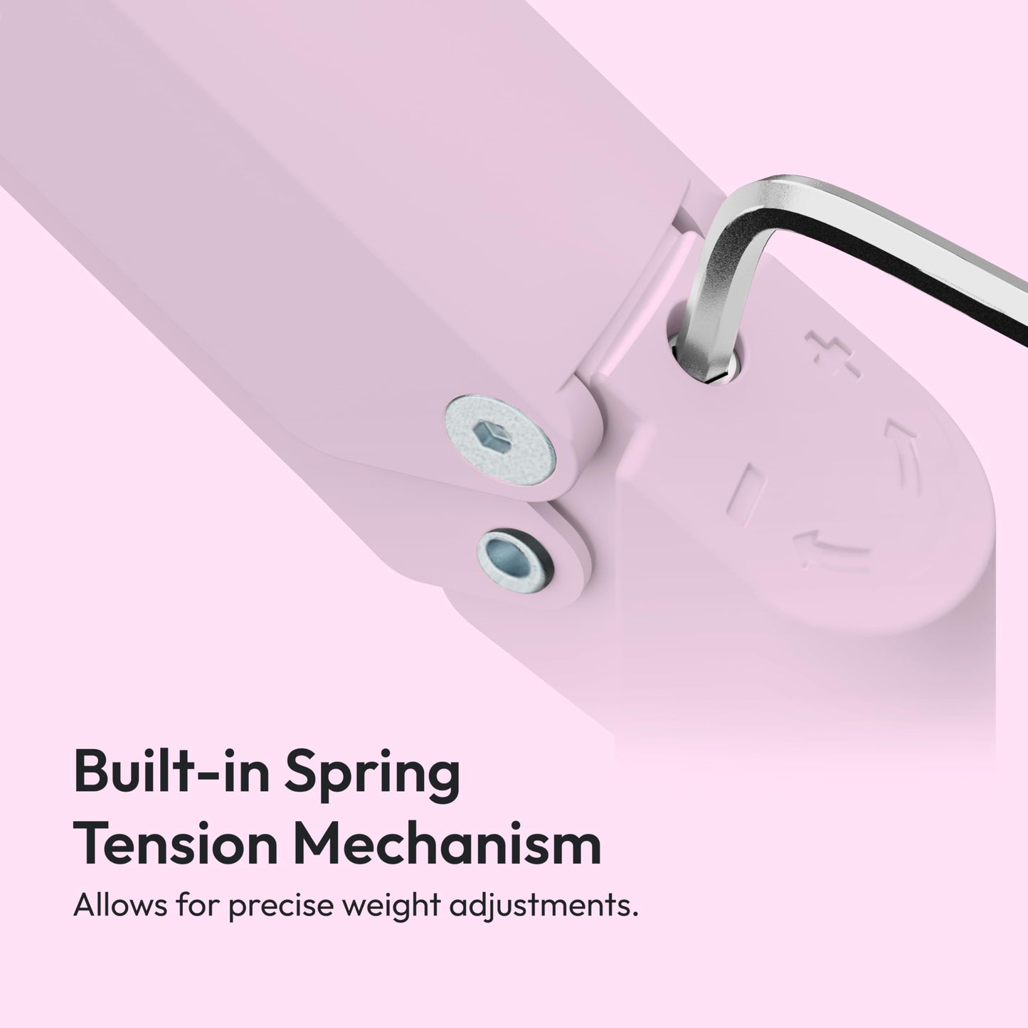 Pixio PS1D Wave Pink Dual Monitor Arm Stand Desk Mount - Fits up to 32 inches Monitors and up to 19.8lbs. VESA Compatibility and Integrated Cable