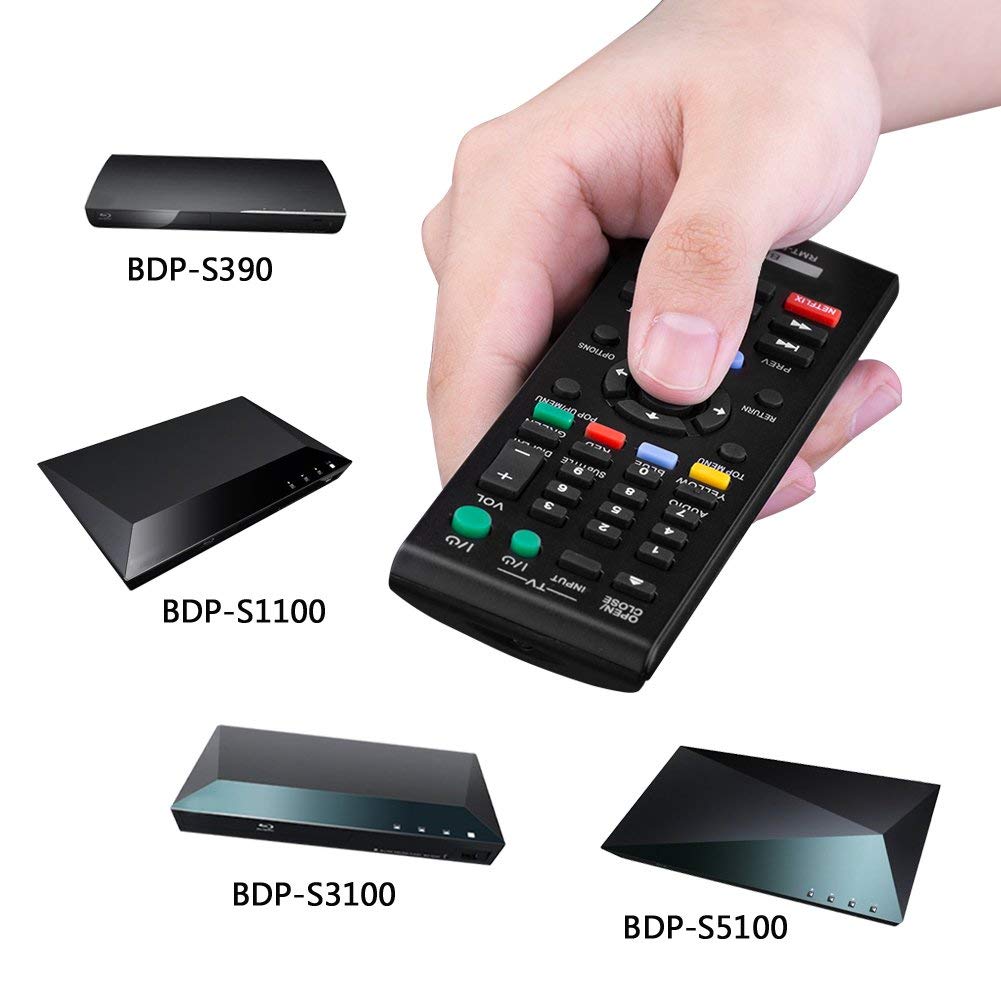 New RMT-B119A Remote Compatible with Sony Blu-Ray Disc DVD Player BDP-BX59 BDP-S390 BDP-S590 BDP-BX110 BDP-S1100 BDP-S3100 BDP-BX310 BDP-BX510