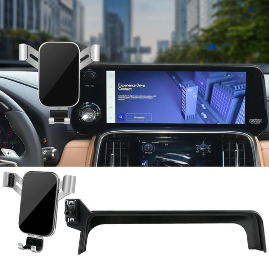 LUNQIN Car Phone Holder for Lexus LX 600 2022 2023 2024 2025 2026 and Lexus LX 700h 2025 2026 Auto Interior Accessories Best Cell Phones Mount