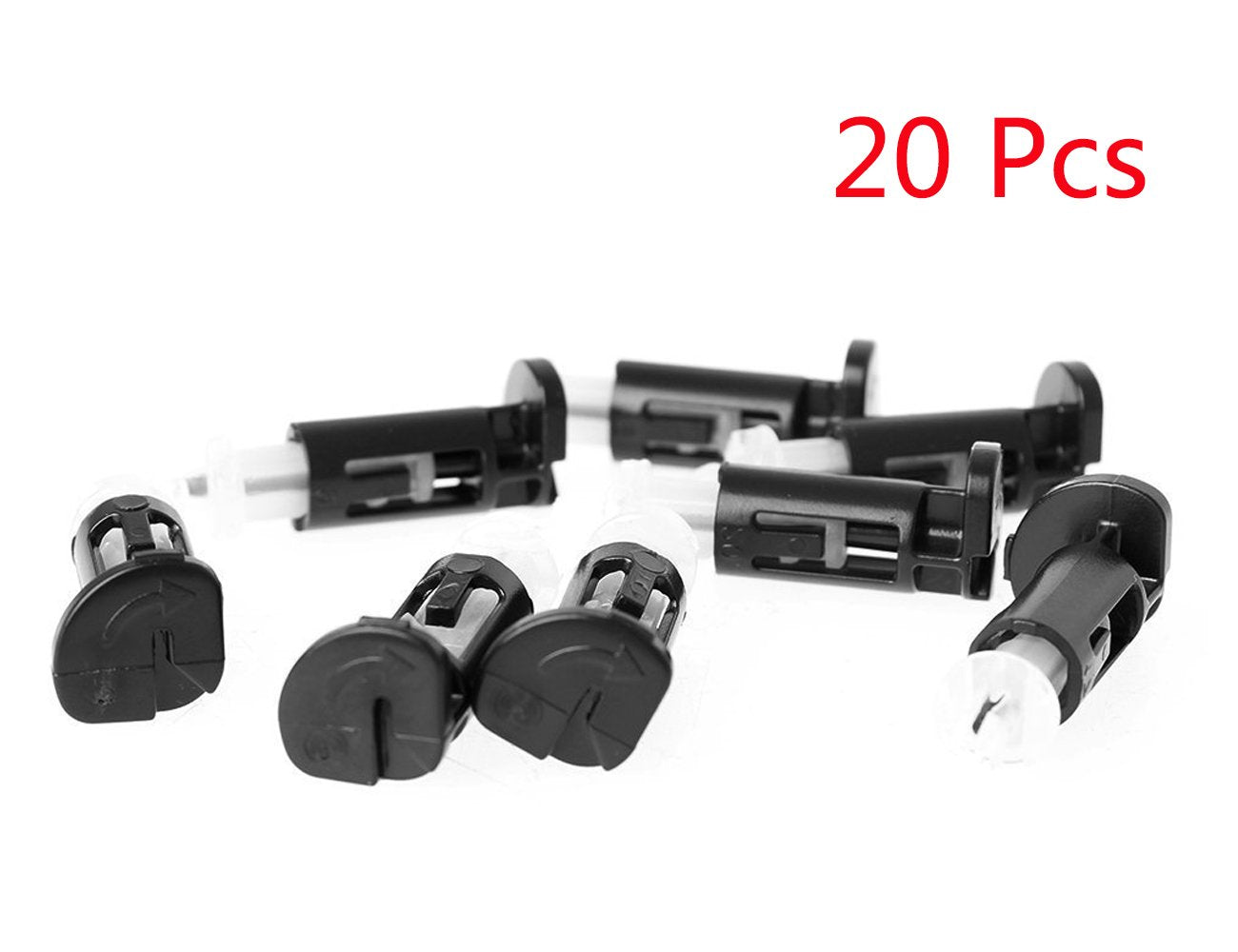 20Pcs Mounting Plastic Pins for Intel LGA 775 Socket CPU Cooler Heatsink Fans