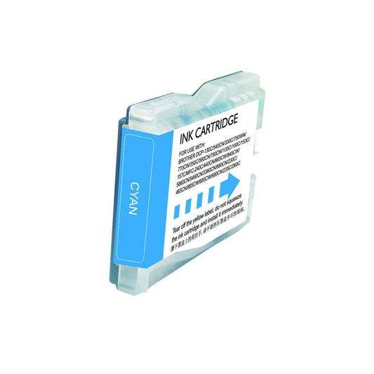 BROTHER Brother LC51C - Cyan - original - ink cartridge - for DCP 350, FAX 2580, IntelliFAX 1860, 1960, 2580, MFC 230, 3360, 465, 5860, 685, 845, 885