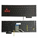 New US Red English Backlit Laptop Keyboard (Without palmrest) for HP OMEN 15-ce198wm 15-ce199nr 15-ce011dx 15-ce013dx Light Backlight