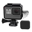 SOONSUN Frame Mount Housing Case for GoPro Hero 5/6/7 Black, Hero 7 Silver/White, Hero (2018) Camera - Protective Cage with Quick Release Buckle