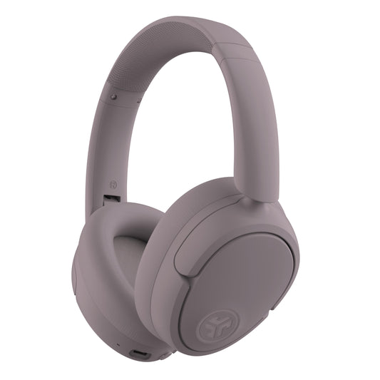 JLab JBuds Lux ANC Wireless Headphones, Mauve, Hybrid Active Noise Cancelling, Customizable Sound, Spatial Audio Compatible, Premium Over-Ear…