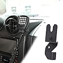 PIUGILH Walkie Talkie Mount Bracket,Bolt-on Stand Bracket Organizer for Hummer H2 2003-2007,Interphone Support Holder (Right)