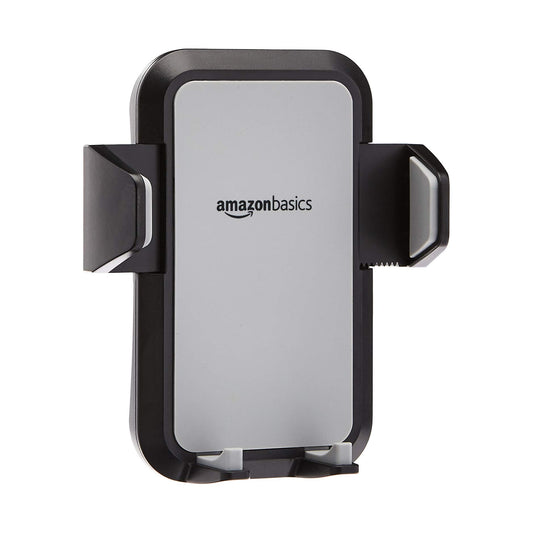 Amazon Basics Universal Portable Smartphone Holder for Car, Air Vent Mount, 360° Rotation, Easy to Install, One-Handed Release, Adjustable and Secure