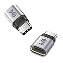 Cable Matters 2-Pack USB C Extender Adapter, Up to [4K@240Hz Video, 240W Charging, 40Gbps Data Transfer], USBC Female to USBC Male Adapter, USB Type…